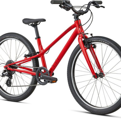 Bicicleta copii mtb SPECIALIZED Jett 24 - Gloss Flo Red | 8-12 ani