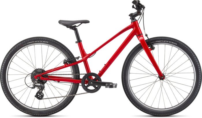 Bicicleta copii mtb SPECIALIZED Jett 24 - Gloss Flo Red | 8-12 ani