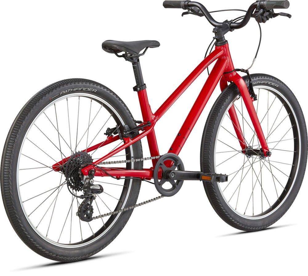 Bicicleta copii mtb SPECIALIZED Jett 24 - Gloss Flo Red | 8-12 ani