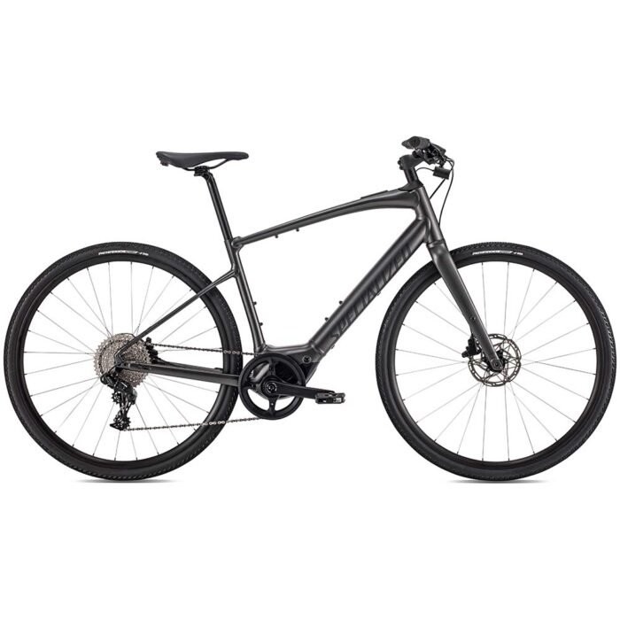 Bicicleta SPECIALIZED Turbo Vado SL 4.0 - Smk/Black reflective — Gri Bicicleta SPECIALIZED Turbo Vado SL 4.0 - Smk/Black reflective