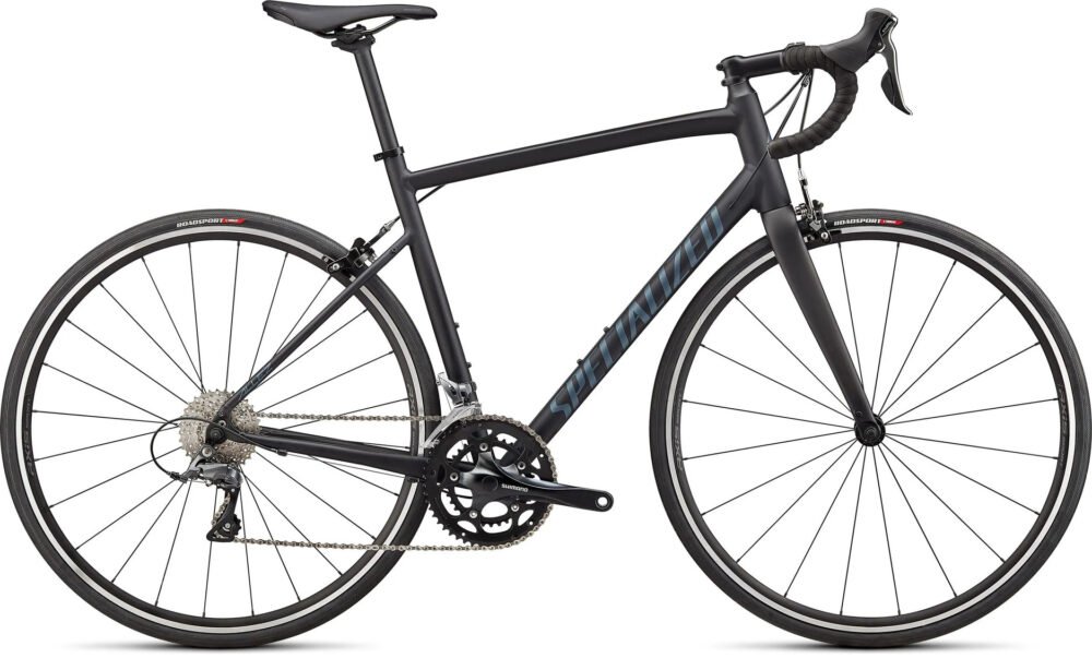 Bicicleta SPECIALIZED Allez - Satin Black/Cast Battleship — Gri — Mărime 580MM — SKU 94622-7058 Bicicleta SPECIALIZED Allez - Satin Black/Cast Battleship