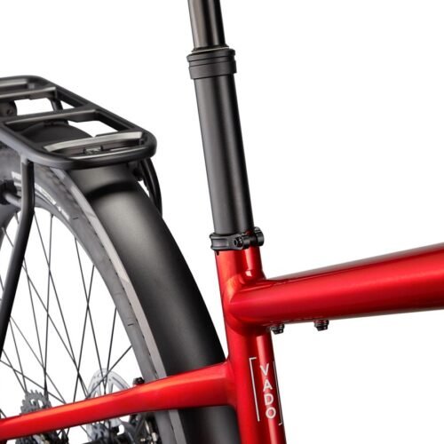 Bicicleta SPECIALIZED Turbo Vado 5.0 - Red Tint/Silver Reflective