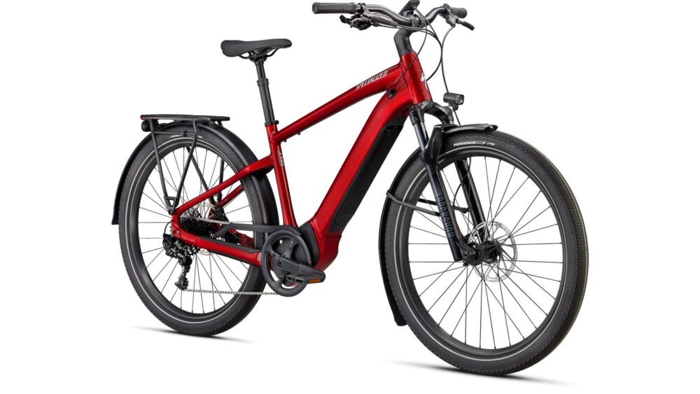 Bicicleta SPECIALIZED Turbo Vado 5.0 - Red Tint/Silver Reflective