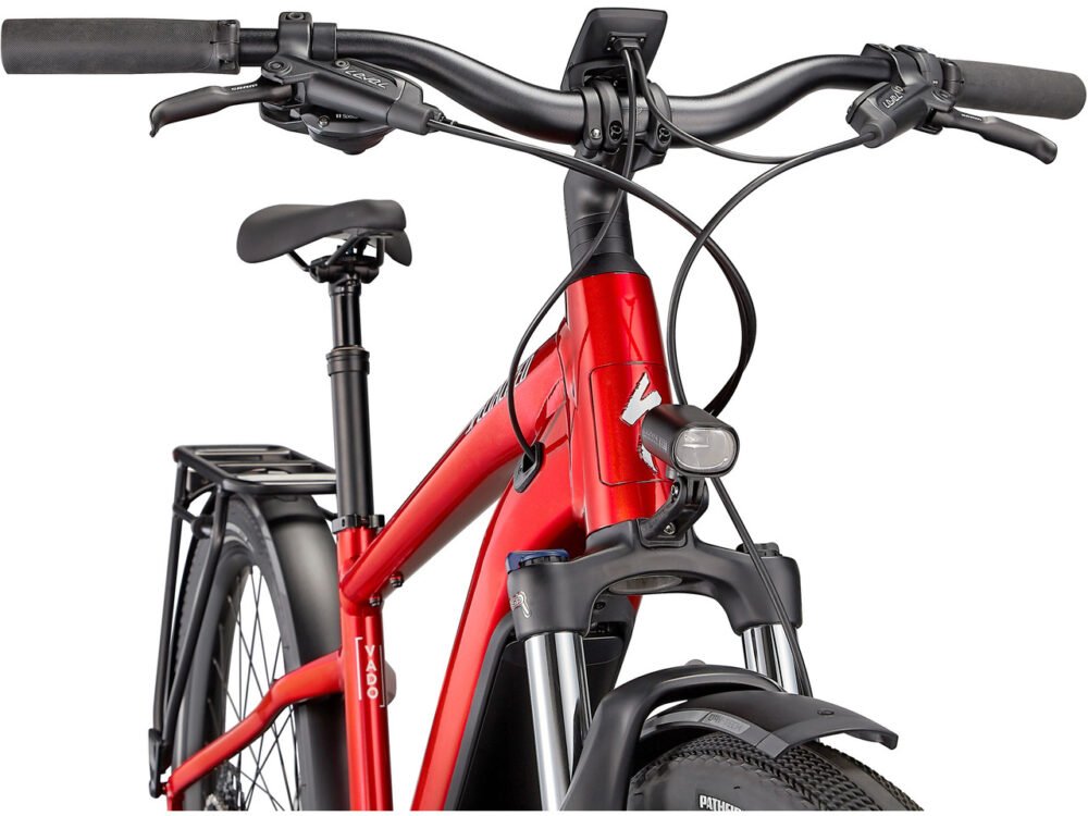 Bicicleta SPECIALIZED Turbo Vado 4.0 - Red Tint/Silver Reflective