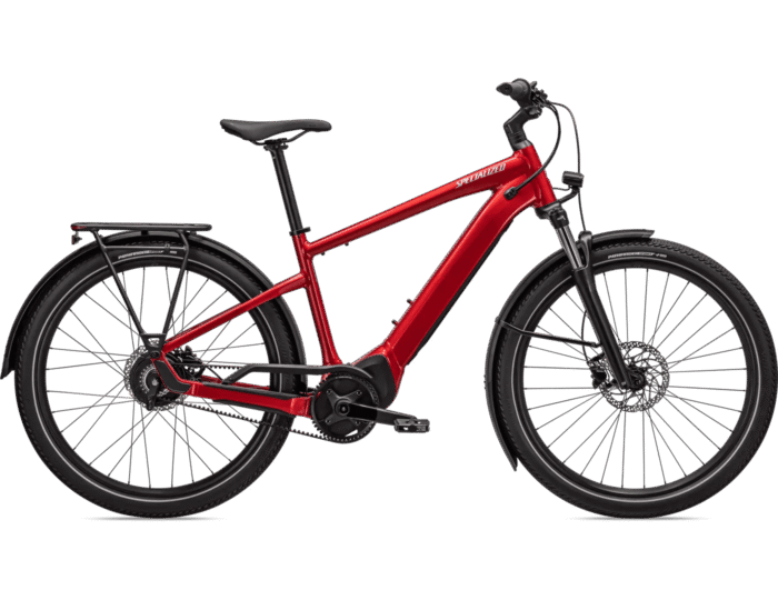 Bicicleta SPECIALIZED Turbo Vado 3.0 IGH NB - Red Tint/Silver Reflective — rosu — Mărime M — SKU 95322-7303 Bicicleta SPECIALIZED Turbo Vado 3.0 IGH NB - Red Tint/Silver Reflective