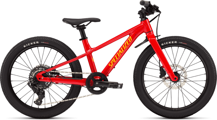 Bicicleta Copii Mtb SPECIALIZED Riprock 20 - Gloss Flored Calsun| 6-9 ani — rosu — SKU 96526-8020 Bicicleta Copii Mtb SPECIALIZED Riprock 20 - Gloss Flored Calsun| 6-9 ani