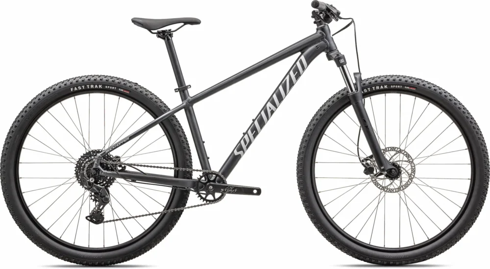 Bicicleta SPECIALIZED Rockhopper Sport 29 – Satin Black Liquid Metal_White-featured Bicicleta SPECIALIZED Rockhopper Sport 29 - Satin Black Liquid Metal/White