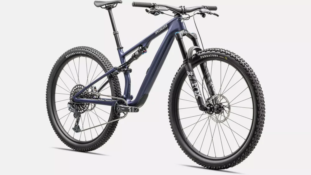Bicicleta SPECIALIZED Epic 8 Evo Comp - Satin Blue Onyx/Dune White