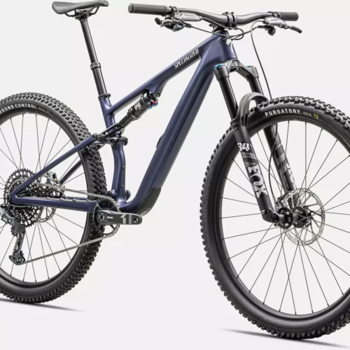 Bicicleta SPECIALIZED Epic 8 Evo Comp - Satin Blue Onyx/Dune White
