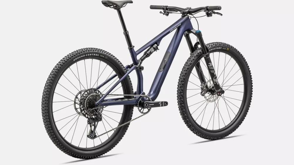 Bicicleta SPECIALIZED Epic 8 Evo Comp - Satin Blue Onyx/Dune White