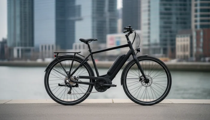 Bicicletă electrică city și trekking cu baterie integrată, thumbnail pentru categoria biciclete electrice city & trekking